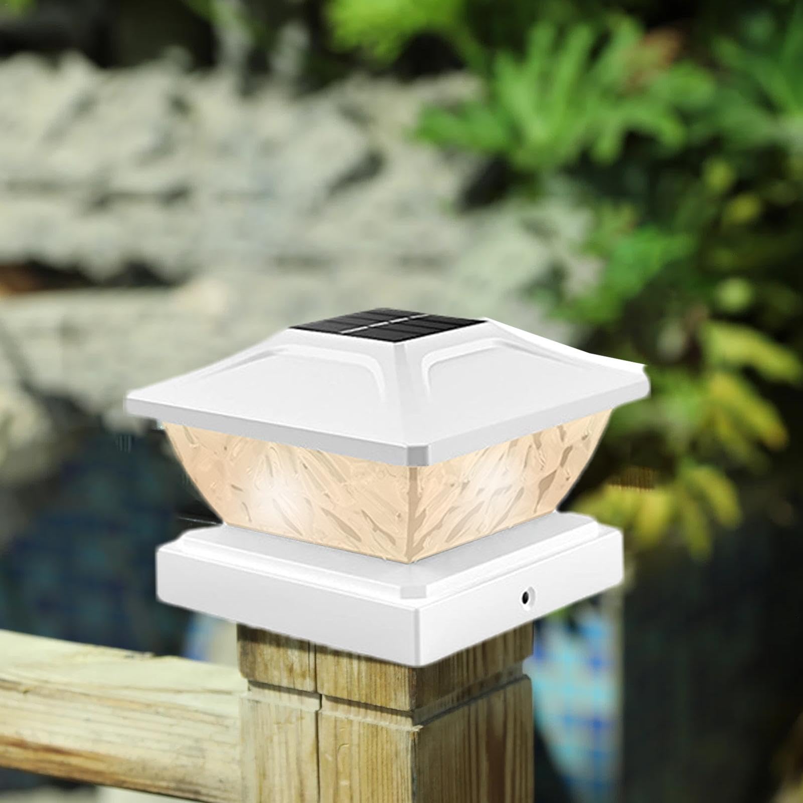 Flacchi Confezione da 2 luci solari a energia solare, 400 LED, 8 modalità, impermeabili, per giardino, patio, recinzione, balcone, esterni, decorazioni per le vacanze (multicolore