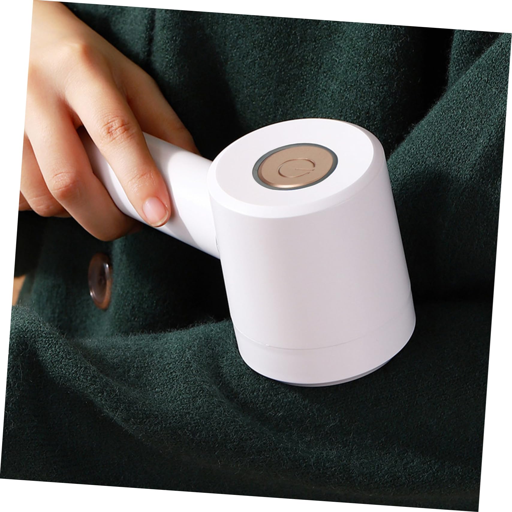 SHERCHPRY Rasoio per Pelucchi Elettrico Ricaricabile Strumento per Rimuovere Pelucchi dagli Abiti Rimuove Palle di Pelo Compatto e Durevole Design Bianco Elegante