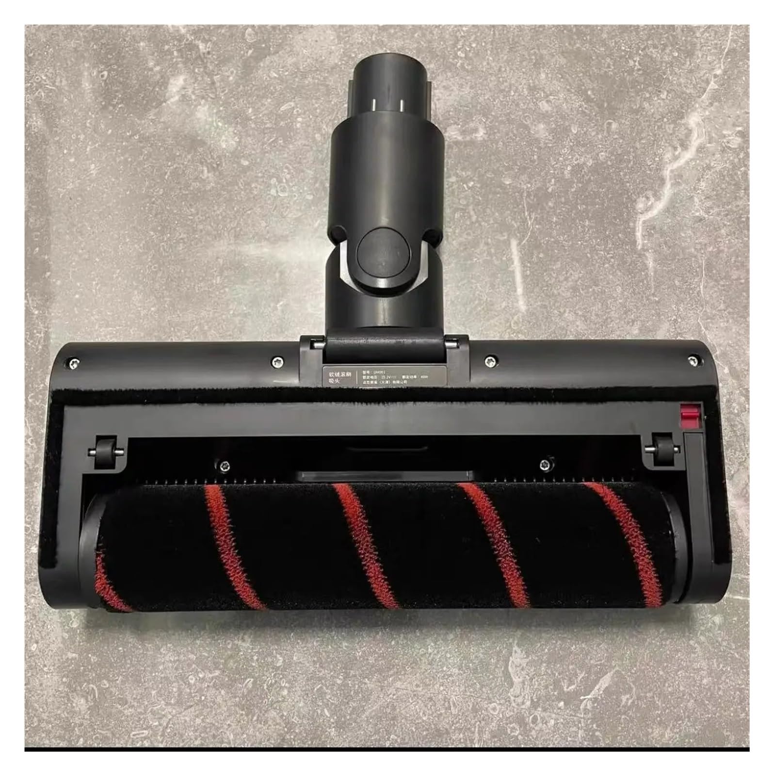 Aspiradora Inalámbrica De Mano, Cabezal De Cepillo Eléctrico Negro for Suelo, Compatible con Dreame, Barra De Cepillo V11 SE, V12, V13, T10, T20, T30