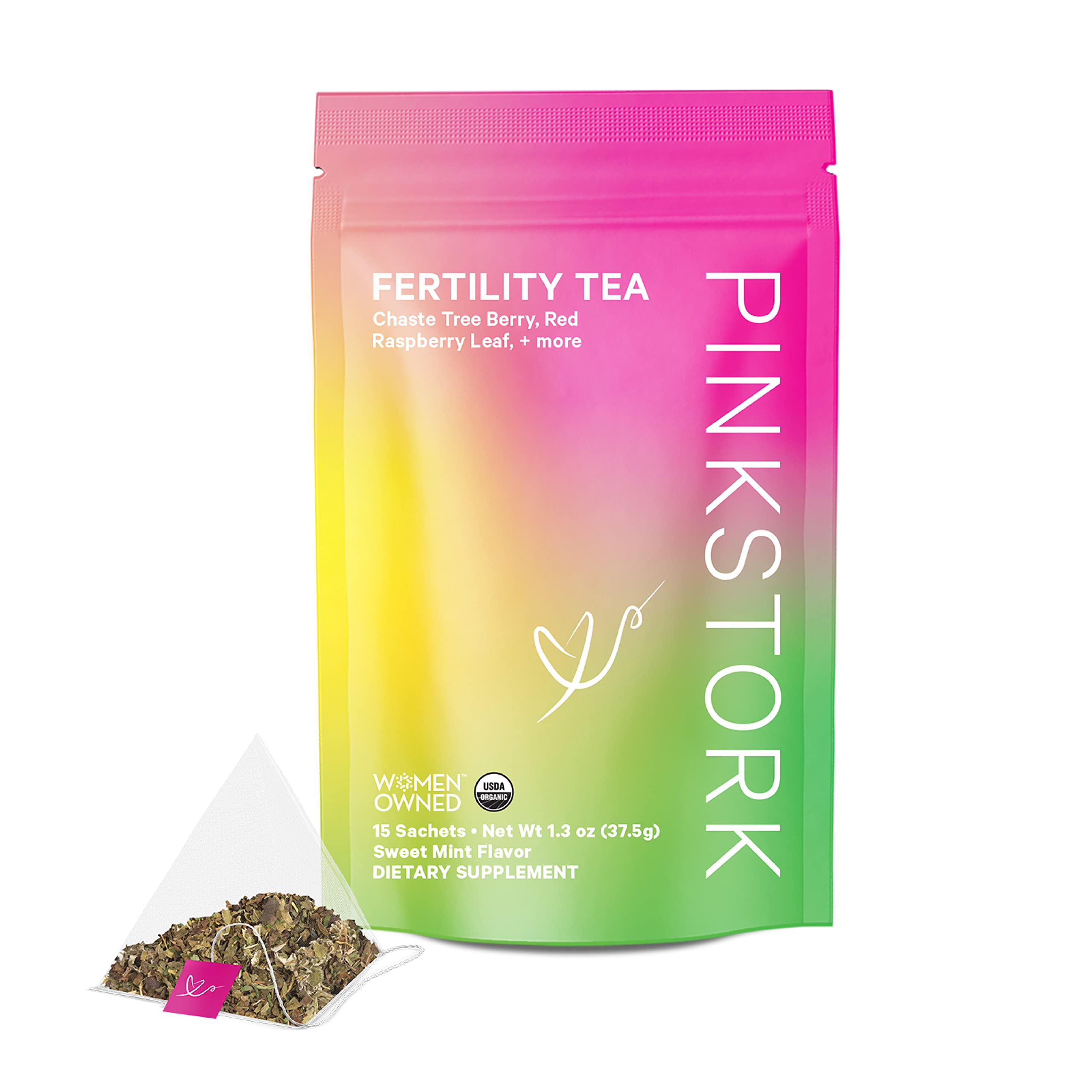 Buy Pink Stork Fertility Tea with Chasteberry to Help Support