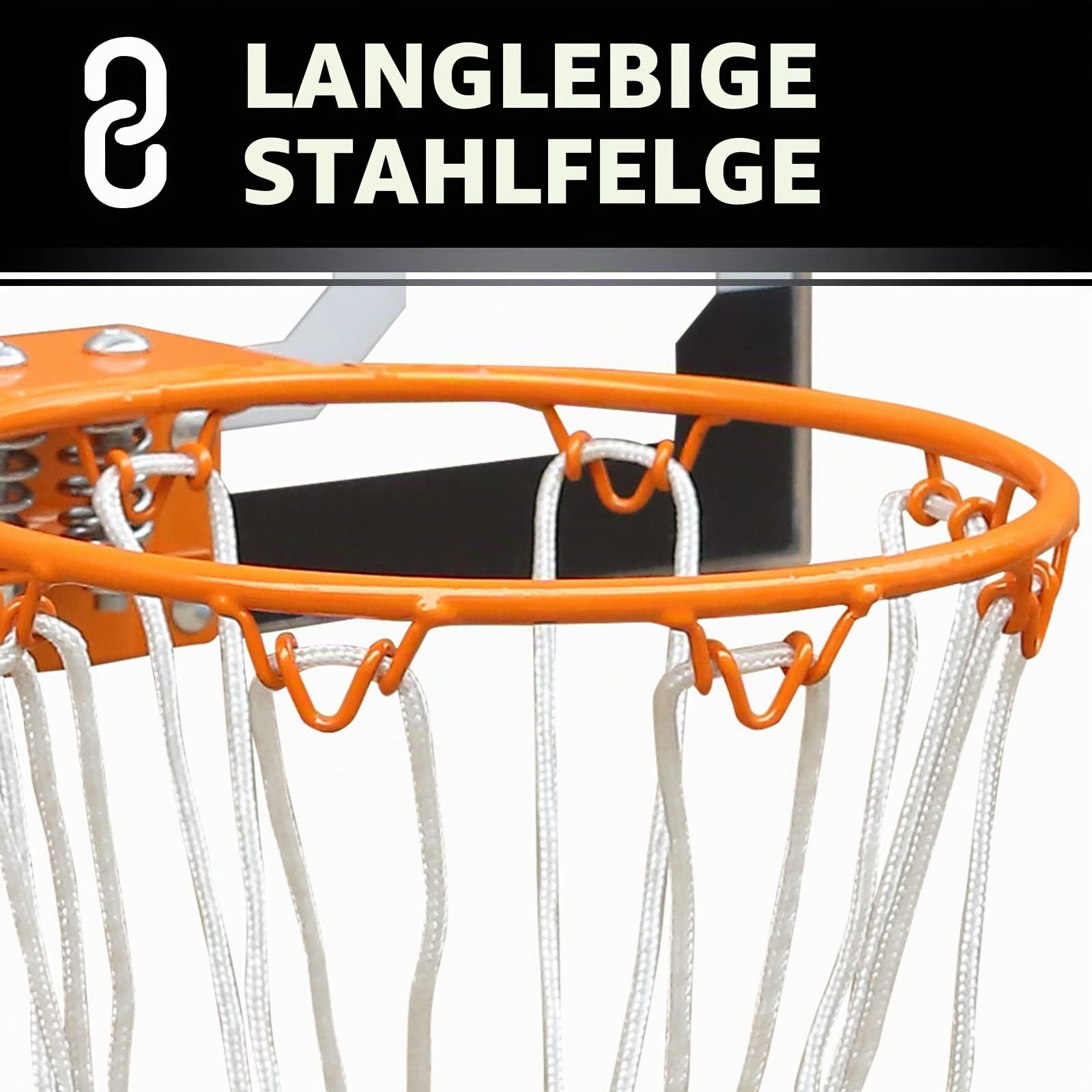 Wand-montierter Basketball Reifen,18 "x 12" transparente bruchsichere Rückwand, Allwetternetz, Tür Wand-montierter Indoor Outdoor Basketball Spiel (einschließen 1 Bälle und Luftpumpe)