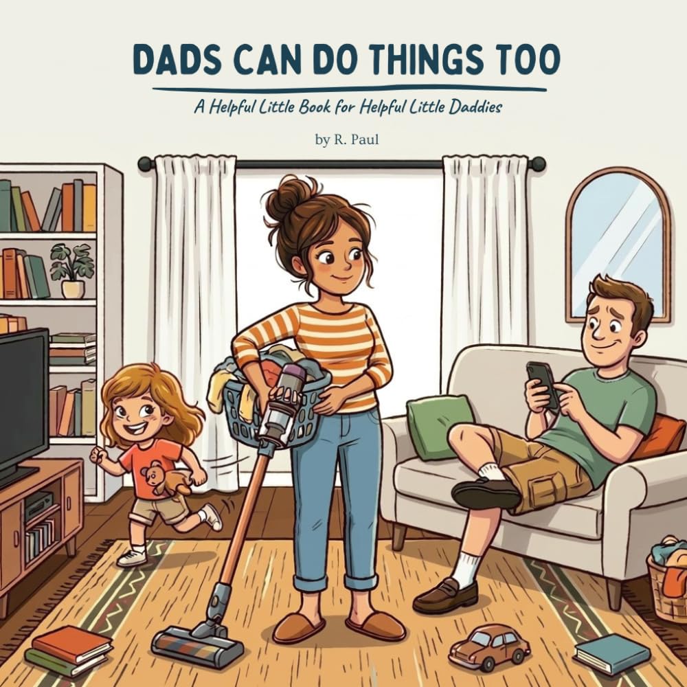 Dads Can Do Things Too: A Helpful Little Book for Helpful Little Daddies