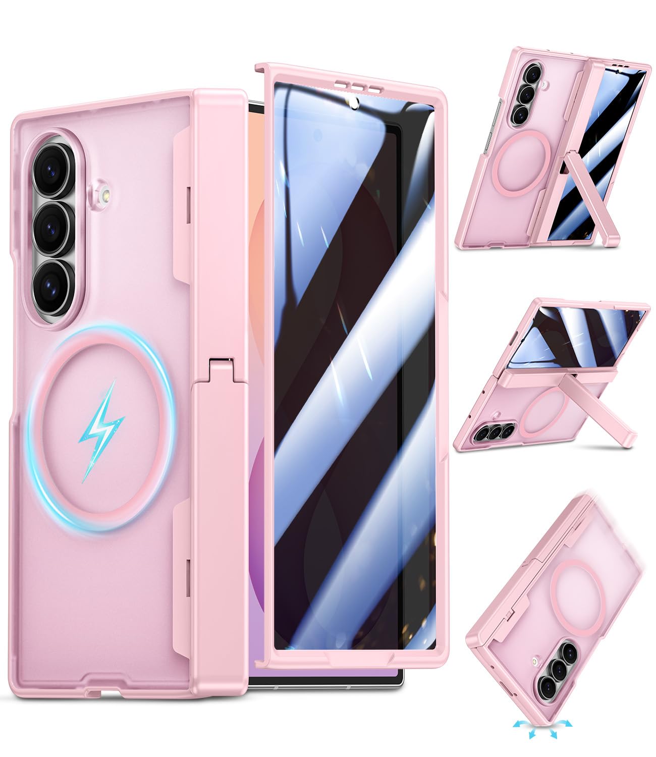 Funda para Samsung Galaxy Z Fold 8 Ultra con protector de pantalla de