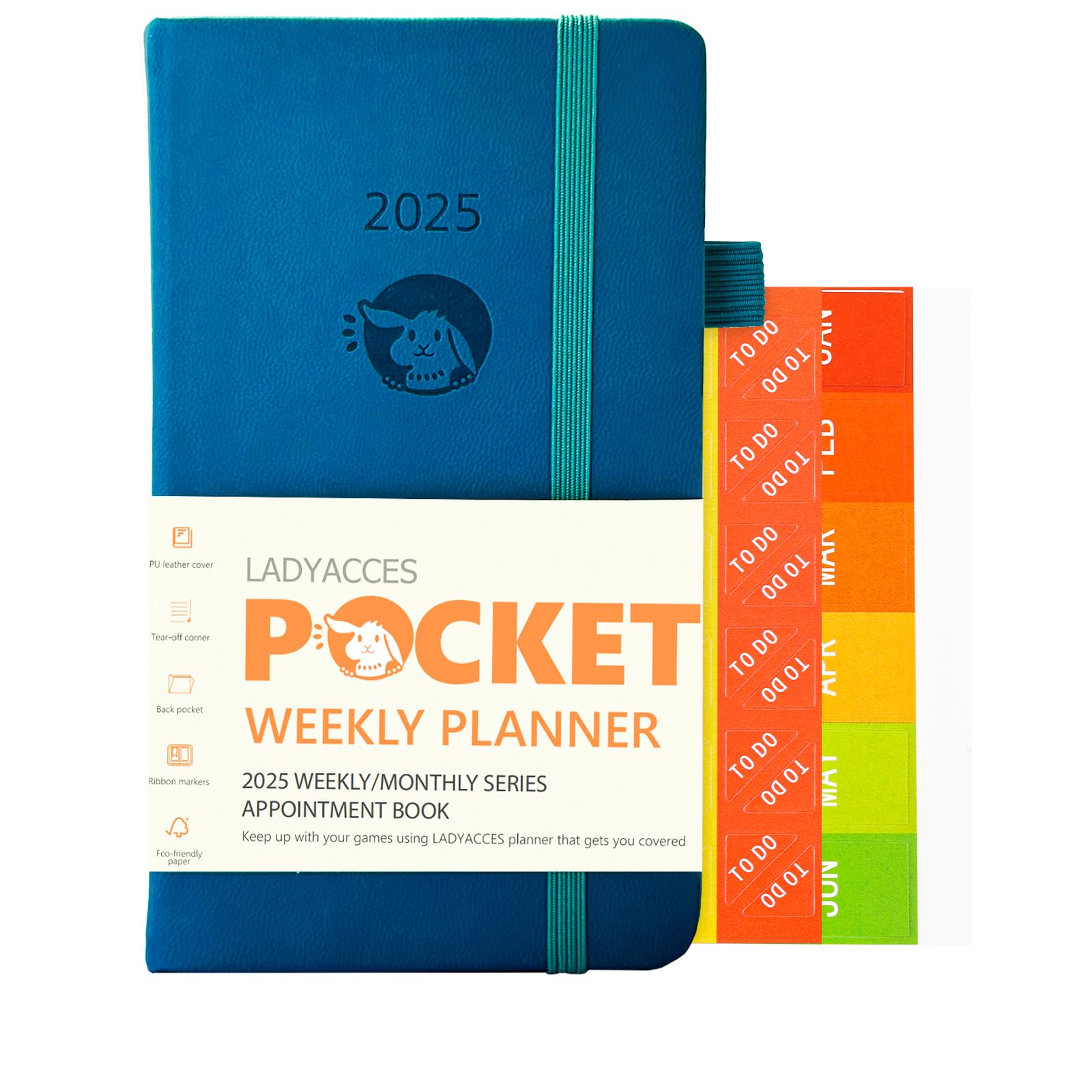 Amazon.com : 2025 Pocket Calendar by LADYACCES 2025 Weekly and Monthly Planner for Purse, Small Agenda 2025 with Vegan Leather Hard Cover, Elastic Closure, Inner Pocket, Pen Hold, Book Markers - 3.5 amazon-com-2025-pocket-calendar-by-ladyacces-2025-weekly-and-monthly-planner-for-purse-small-agenda-2025-with-vegan-leather-hard-cover-elastic-closure-inner-pocket-pen-hold-book-markers-3-5