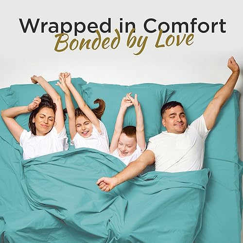 Miniatura 6 de Juego de sábanas de microfibra ultrasuave de 1800 hilos con doble cepillado, bolsillos profundos, ajuste fácil, sin arrugas, cómodo, 3 piezas