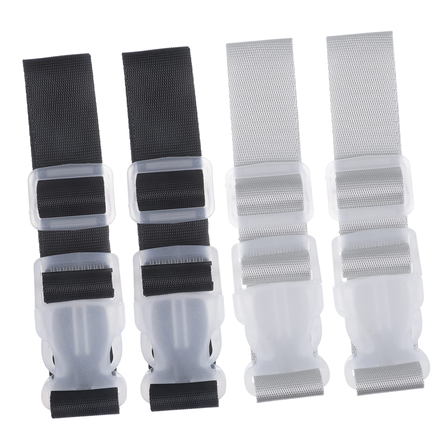 5 Series Portaequipajes para Correas De Equipaje De Viaje Suministros De Equipaje Al Aire Correa De De Maleta Correas De Seguridad Ajustables Poliéster 4 Piezas X 5
