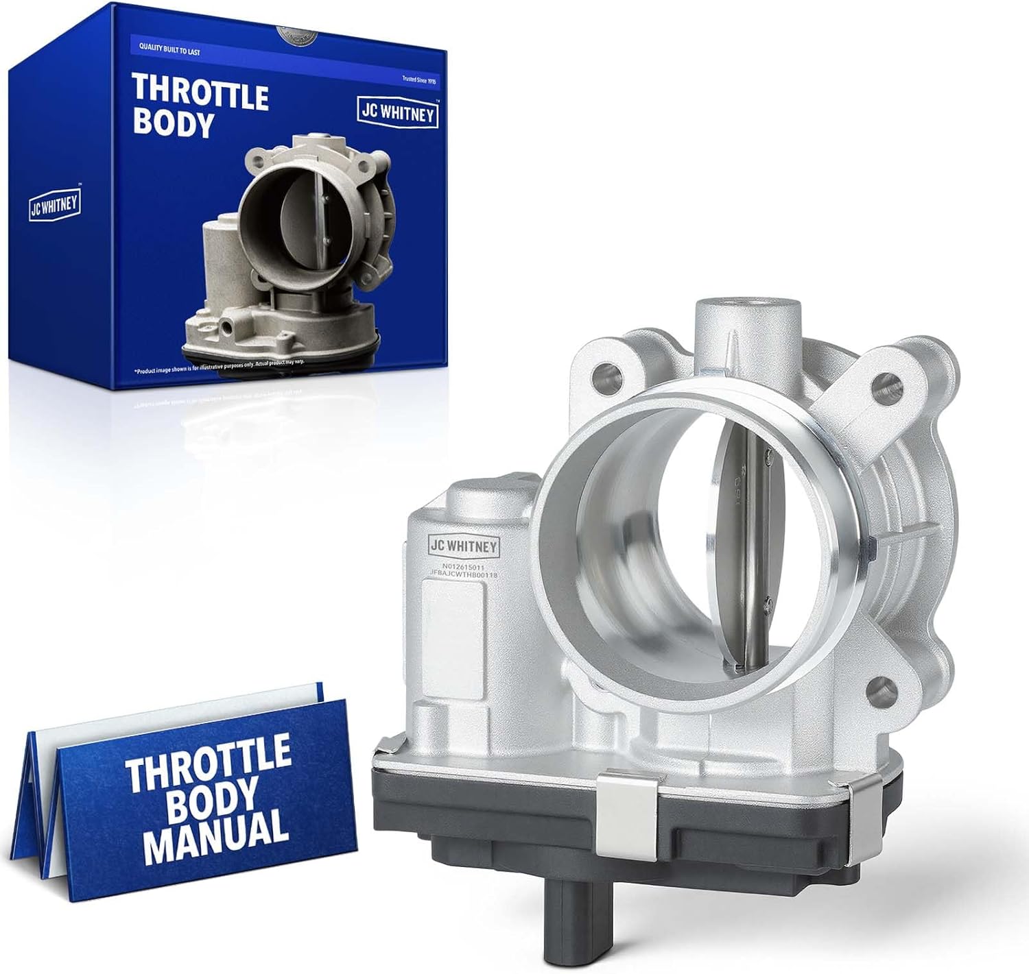 JC Whitney JFBAJCWTHB00118 Throttle Body - Compatible with Chevrolet Colorado 2016-2020, Express 2500 3500 2017-2022, GMC Canyon 2016-2020, Savana 2500 2017-2022 - 2.8L