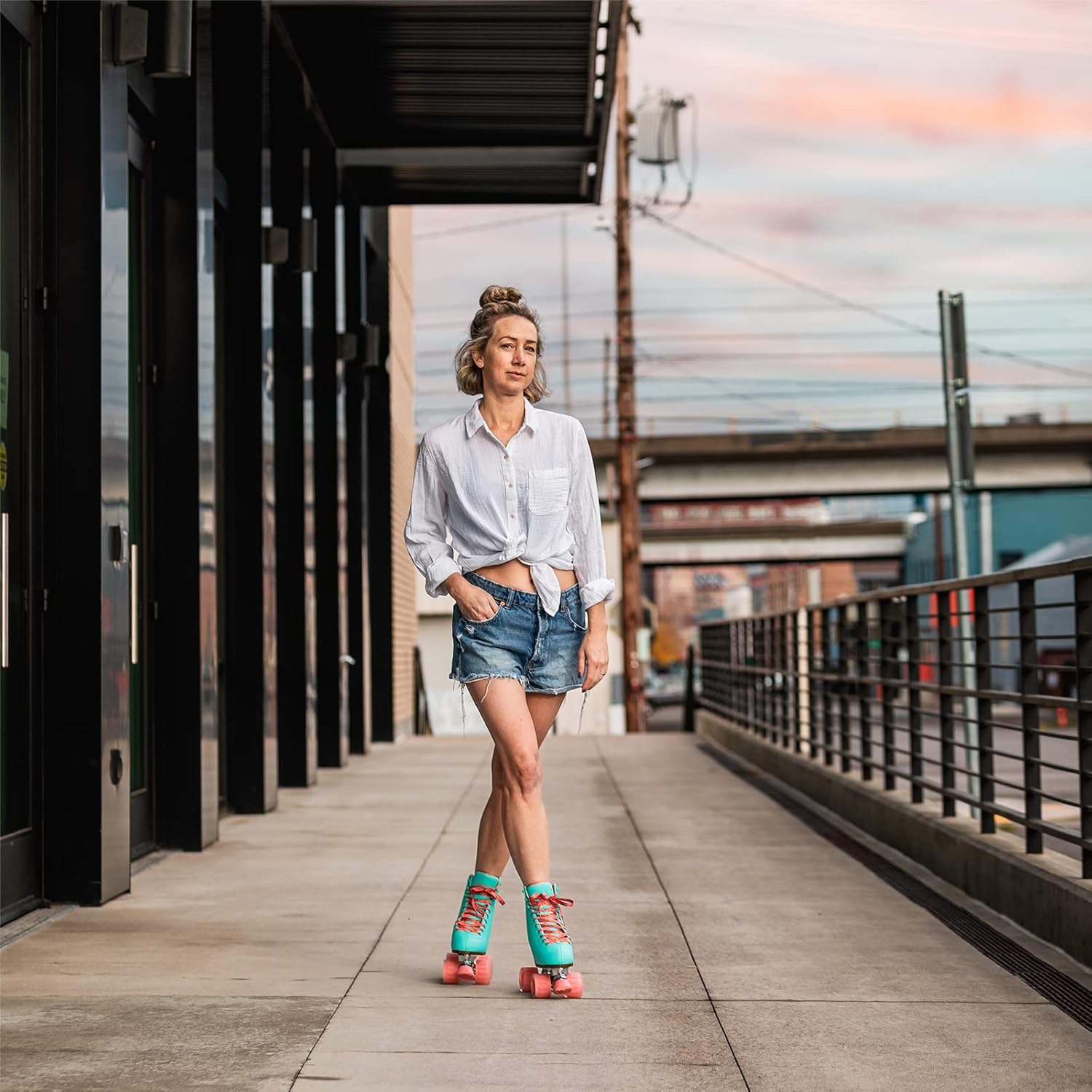 Lenexa Savanna Roller Skates - Kids Roller Skates - Roller Skates for Kids - Roller Skates for Girls - Girls Roller Skates - Skates Adult Women - Womens Roller Skates