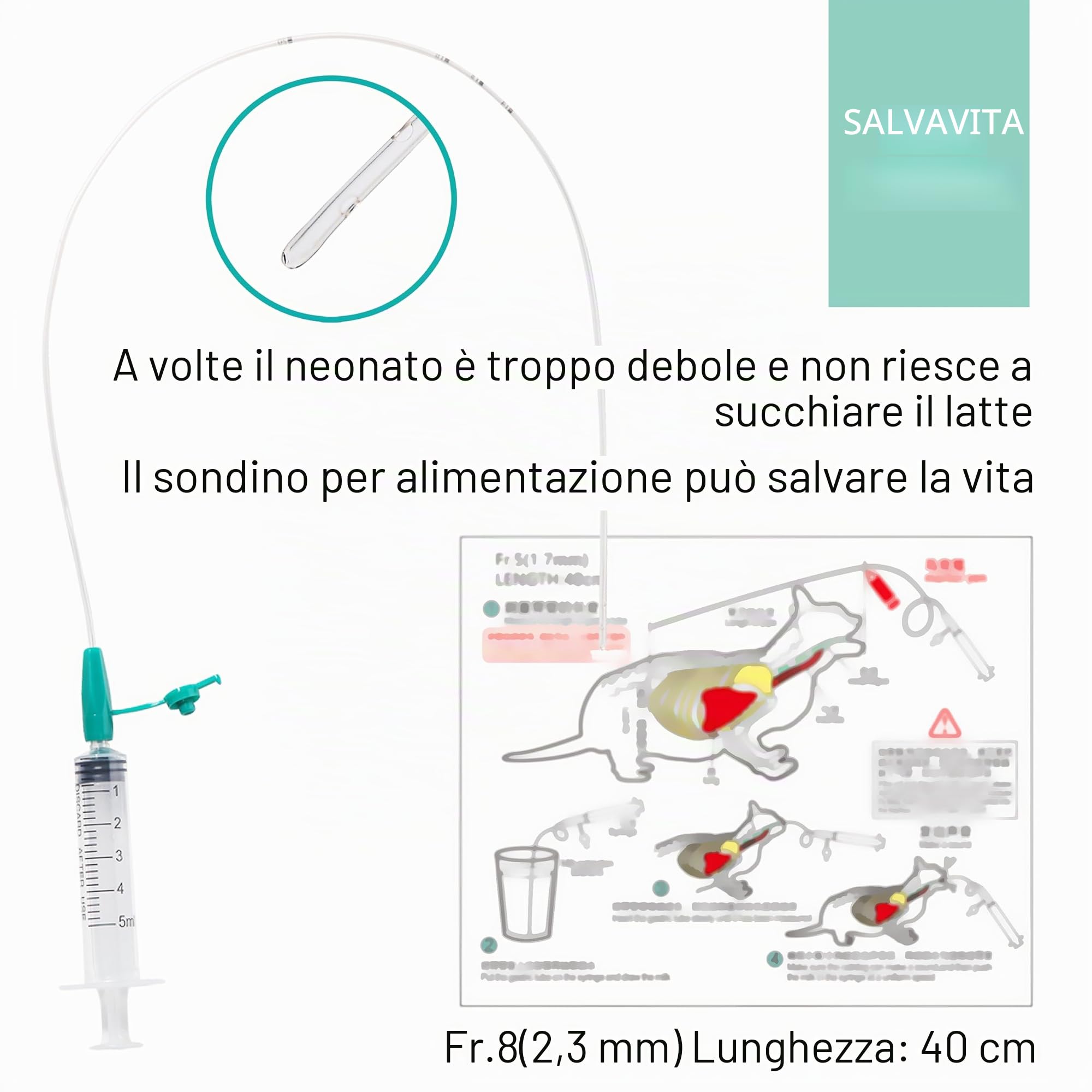 Doggiema Kit per Il Parto di Cuccioli e Gattini, Kit Essenziale per Cuccioli e Gattini Appena Nati, Tutto in Uno Completo di Materiale Essenziale per Il Parto dei Neonati