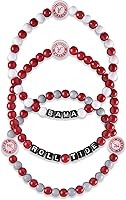 Vista 45 de FOCO NCAA unisex-adulto Paquete de 3 Pulseras de la Amistad con Cuentas con Logotipo de Equipo Universitario de la NCAA Oficialmente Licenciadas