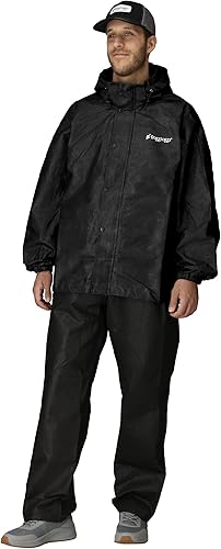 Frogg Toggs Pro Action - Chaqueta para lluvia, Negro, XXXL