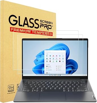 2 Pack Tempered Glass Screen Protector for Lenovo IdeaPad 5 14" 2-in-1