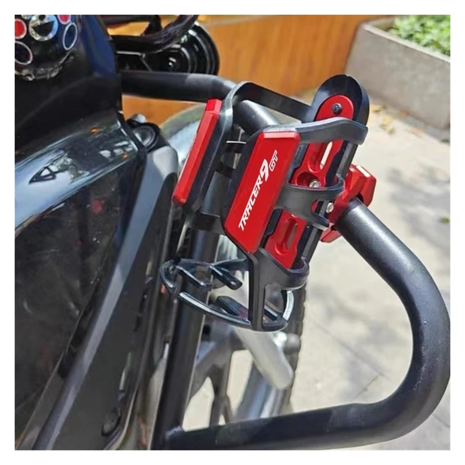 Moto Porte-gobelet pour Tracer 9 GT pour Tracer 9/GT 2021-2025 Accessoire Moto Bouteille d'eau Support De Verre