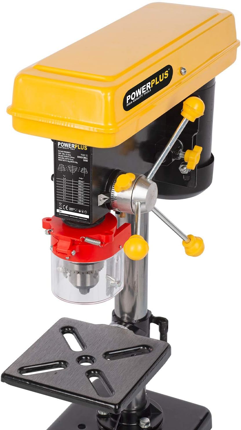 Powerplus 500W Cross Laser Stand Drill 