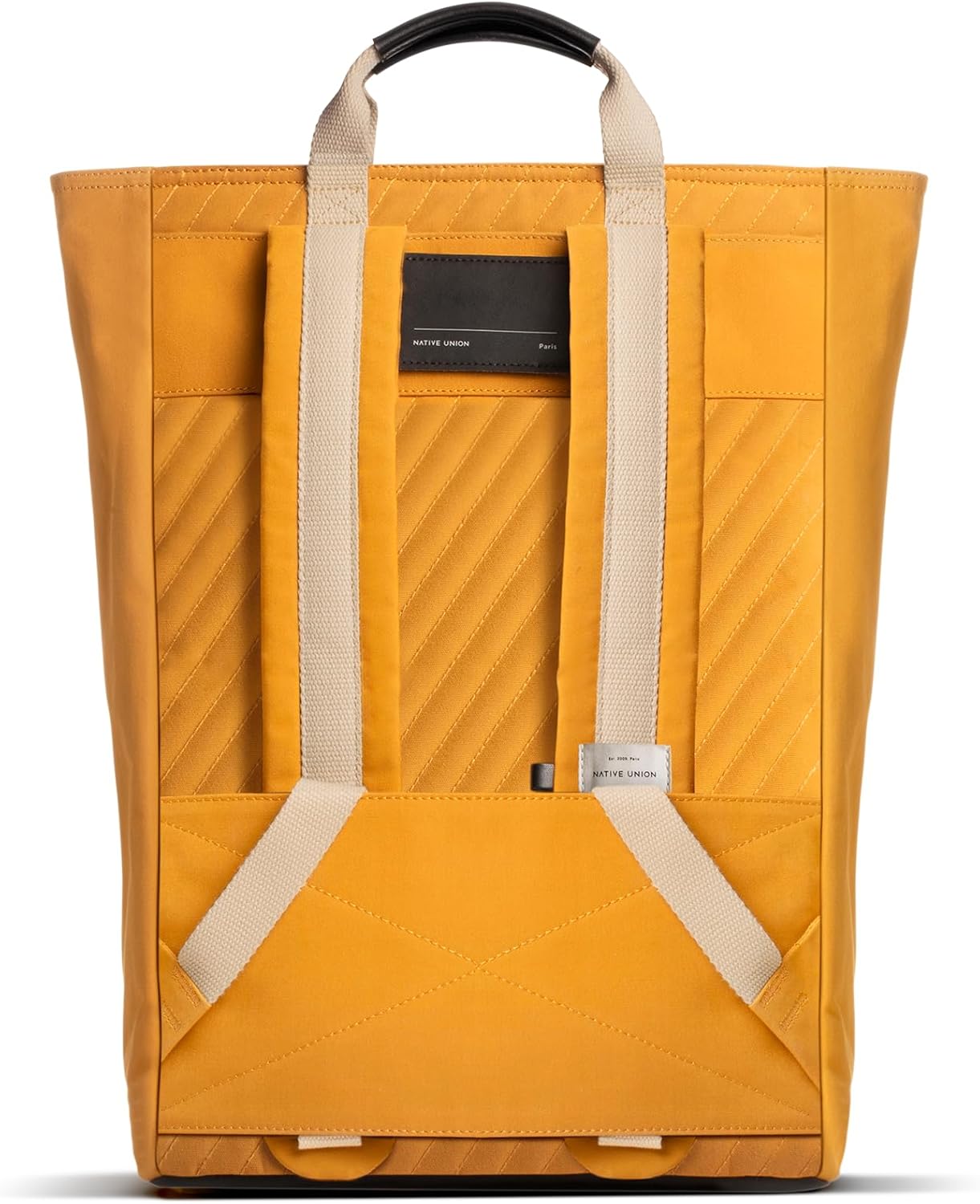 Native Union W.F.A Backpack 20L – Sustainable and Durable Design, Waterproof, Built-in Padded Laptop Sleeve with Luggage Strap – Multiple Pockets – Fits Laptops & Tablets up to 16" – Kraft