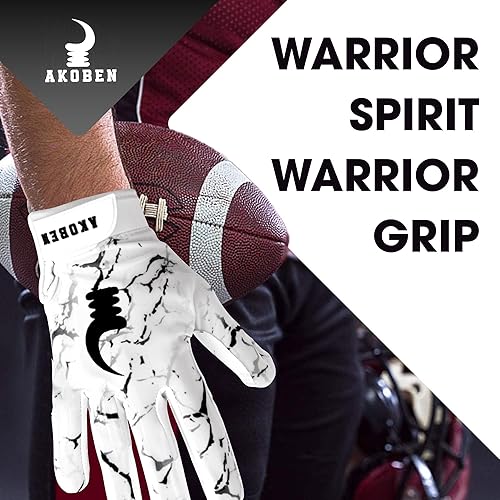 Miniatura 8 de Guantes de fútbol  Guantes negros de fútbol  Guantes de fútbol blancos  Equipo de fútbol  Guantes de fútbol para hombre  Guantes de fútbol blancos