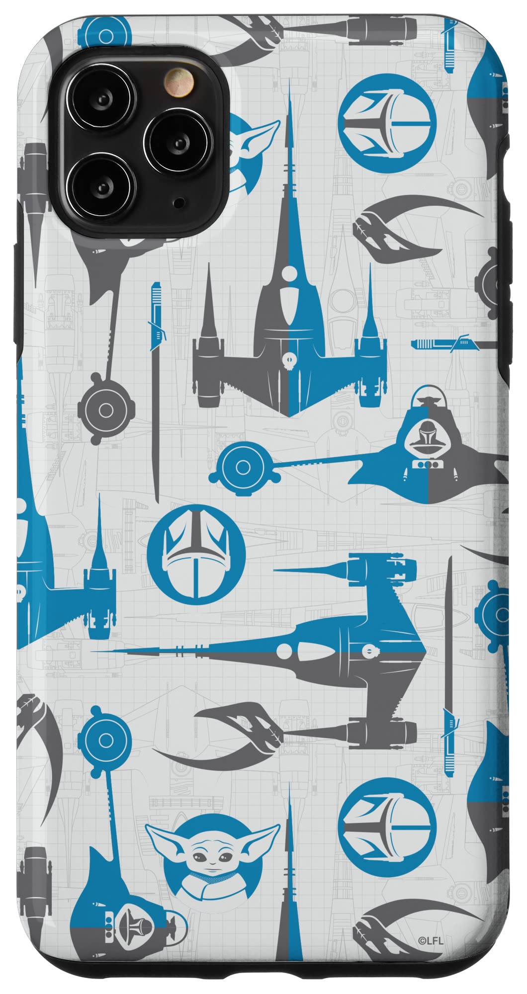 Coque iPhone 11 Pro Max Star Wars Mandalorian finitions haute précision - 4