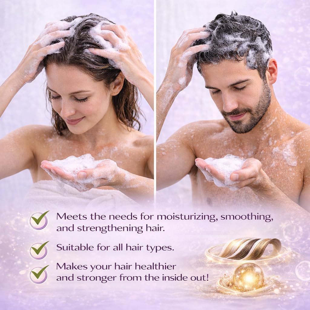Onion Shampoo for Hair Growth, with Rosemary Oil & Red Onion & Cinnamon Extract, Effectively Reduce Hair Loss Promotes Thicker Fuller Hair 200ml (200ML/6.76OZ-2PCS)