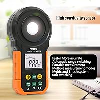 Vista 7 de Fydun PM6612 Portable HigH Handheld Digital Illuminance Meter Illuminance Meter Illuminance Meter Test Instrument for Men and Women