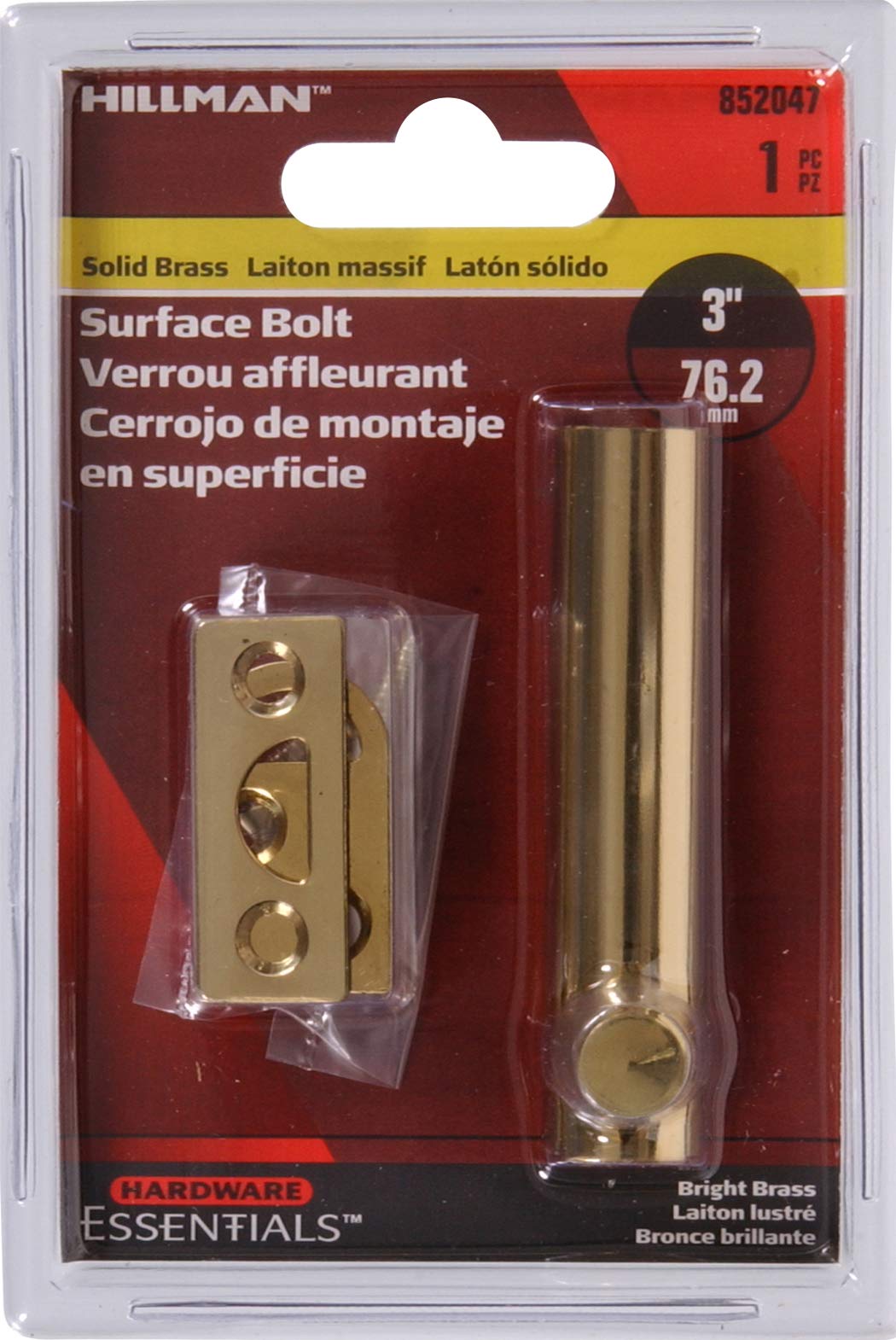 Hardware Essentials 852047 Surface Bolt, 3