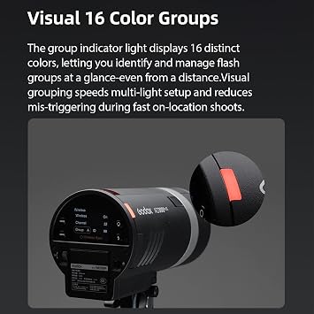 Godox AD300Pro II AD300 Pro II AD300ProII Outdoor Flashe(Upgrade AD300Pro) | Color Screen, Bi-Color Modeling Lamp, 2.4G Wireless TTL 1/8000 HSS Strobe light, One-tap Sync with X3 X3Pro, 1/512 to 1/1