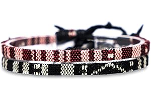 Surfer Beach Bracelet Set Men & Women: Waterproof, Adjustable, Handmade Friendship Gift