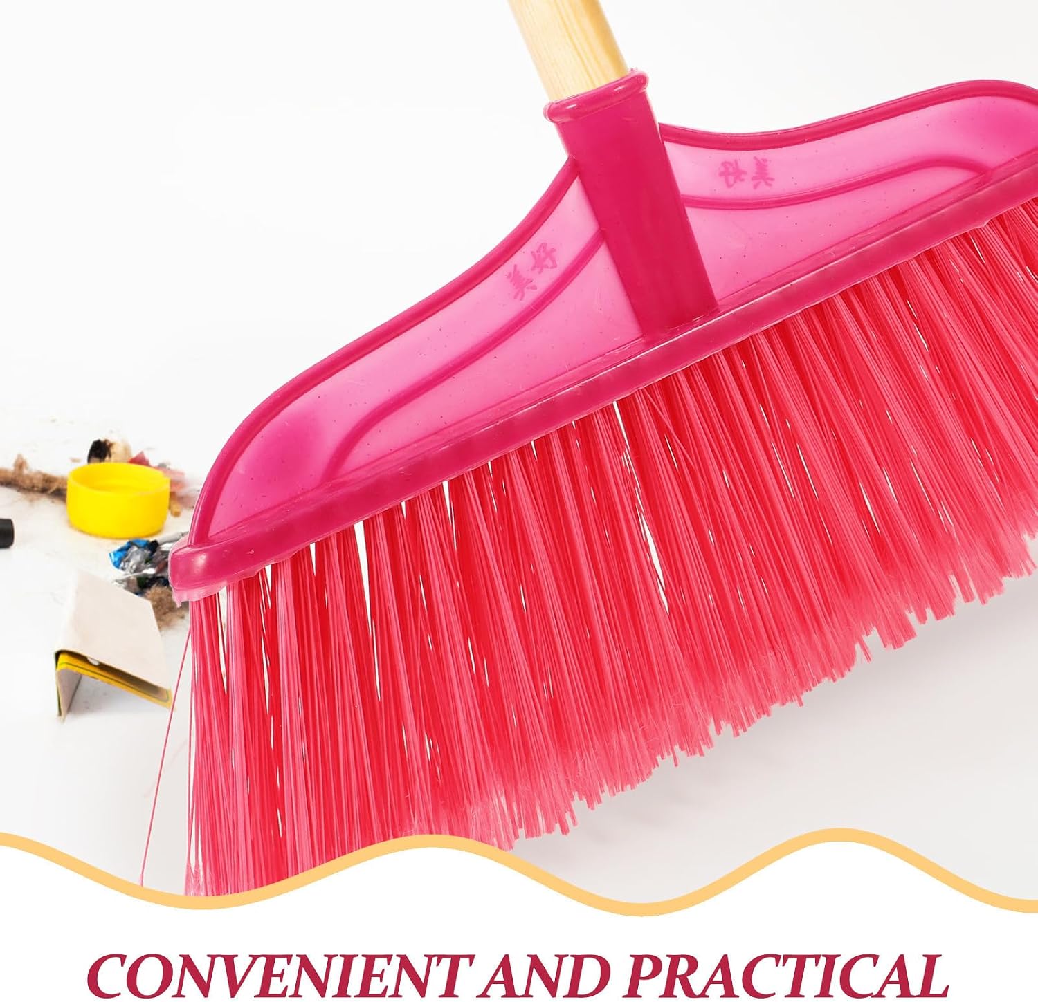 Replacement Broom Head Plastic Dense Sweeper Part for Outdoor Office Use