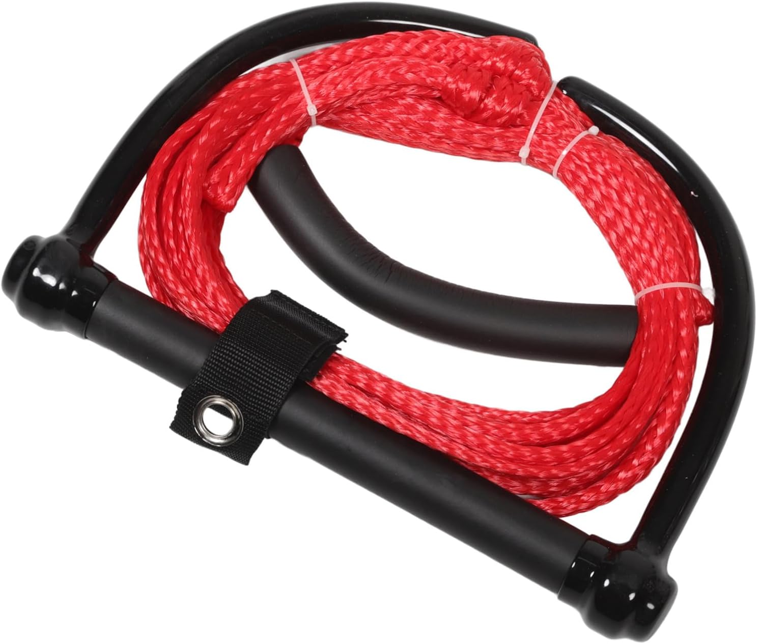 Wear-Resistant Water Ski Tow Rope with Comfortable Handle Design Portable Skiing Strap for Wakeboarding Waterskiing Tubing and Watersports UV Resistant for Safe Grip