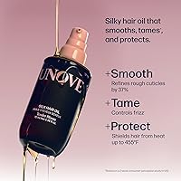 Vista 2 de UNOVE Silk Oil Essence Suero Capilar 70ml/2.4fl.oz Aceite Nutritivo para Cabello Seco, Encrespado y Dañado Suero Suave Ligero Control