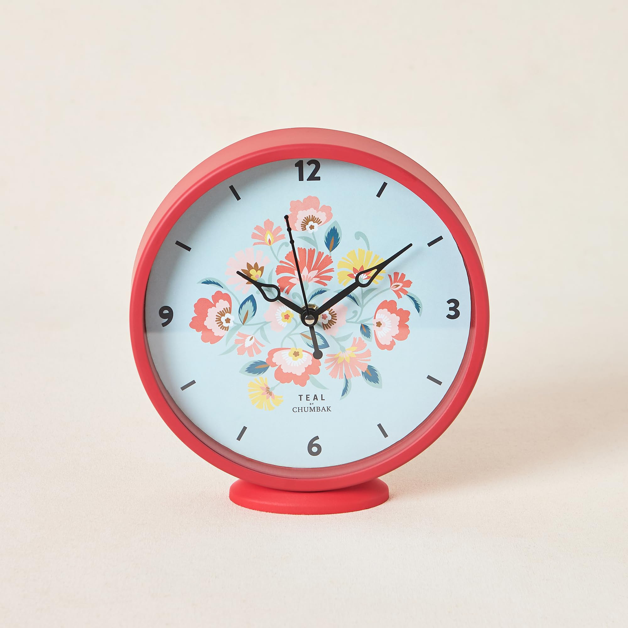 Teal Chumbak Wall Clock - Stylish Home Decor -10