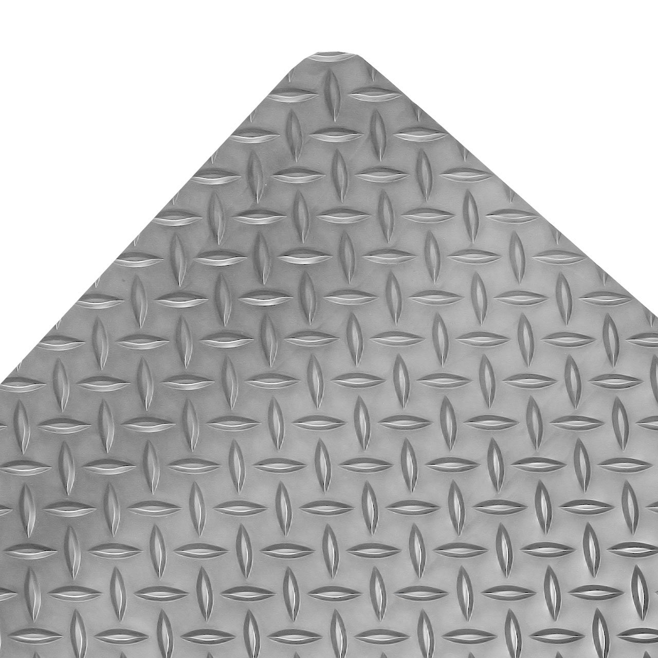 NoTrax 979 Saddle Trax® with RedStop™ Non-Slip Technology 2' x 3' Ultimate Anti-Fatigue Mat, Slip Resistance with Diamond Textured Surface, Gray, 979S0023GY