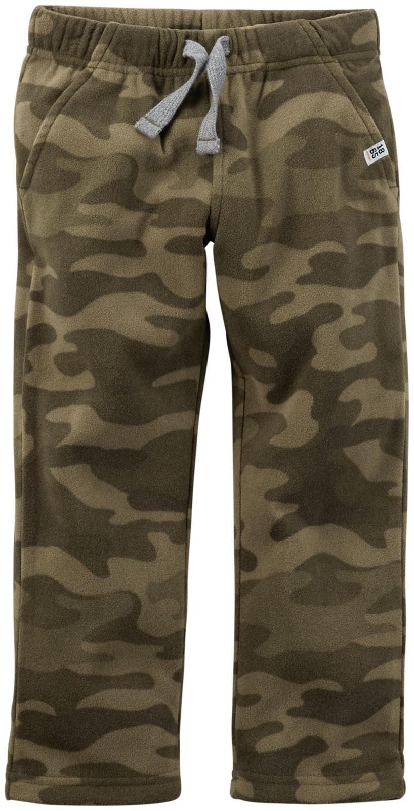 Carter's Print Microfleece Pants, Camo, 6 Months
