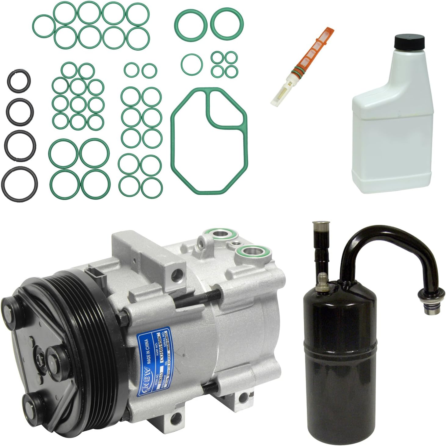 UAC KT 1518 A/C Compressor and Component Kit, 1 Pack