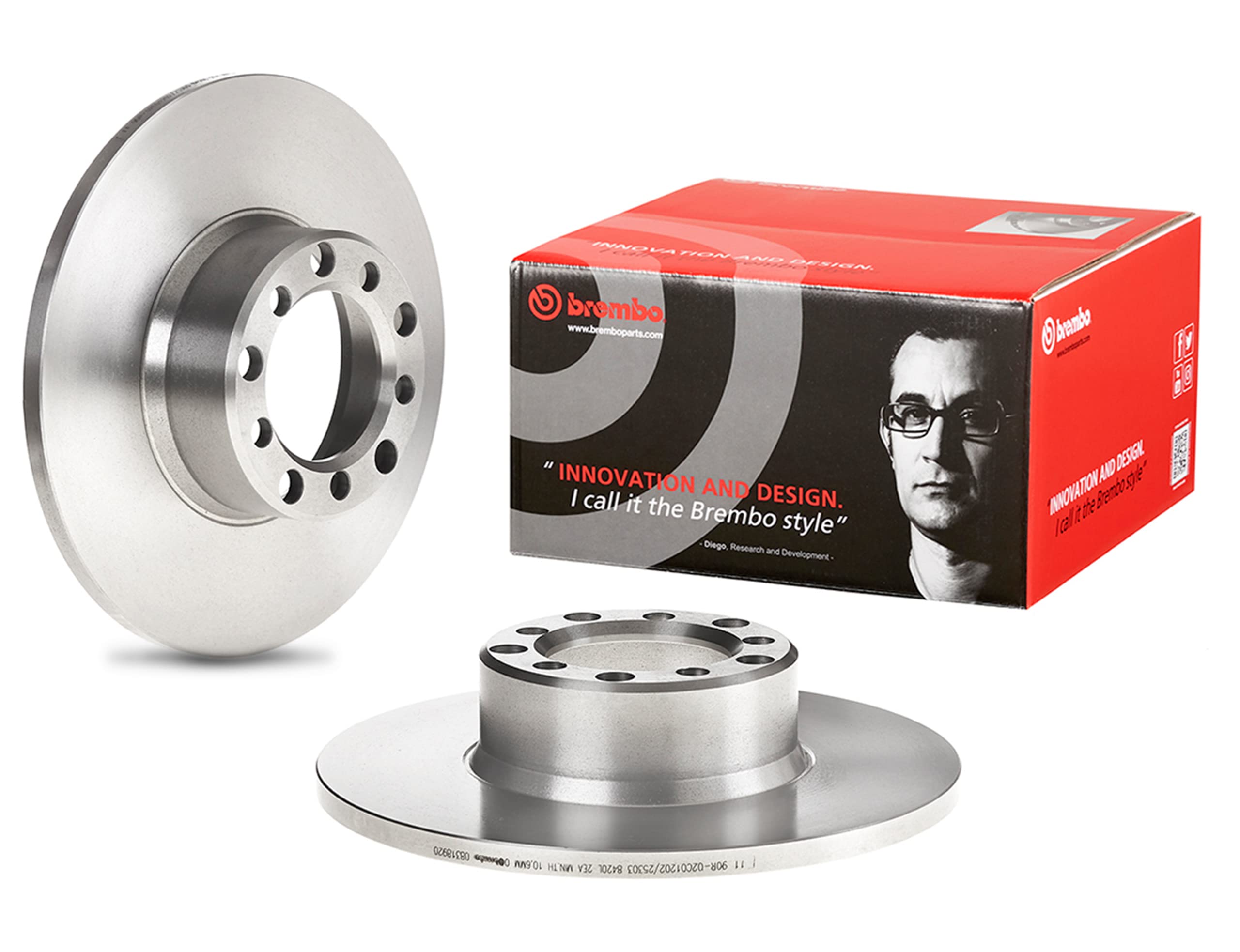 Brembo 08.3189.20 Bremsscheibe - Paar : Amazon.de: Automotive