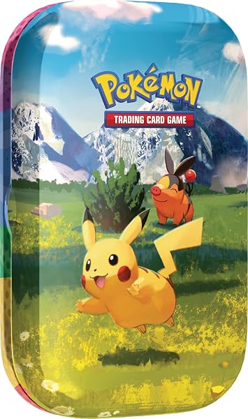 Pokémon : Mini-boîte Méga-Évolution – Héros Transcendants – Pikachu et Gruikui (1 Page d’Autocollants, 1 Carte Artistique et 2 boosters) - 1