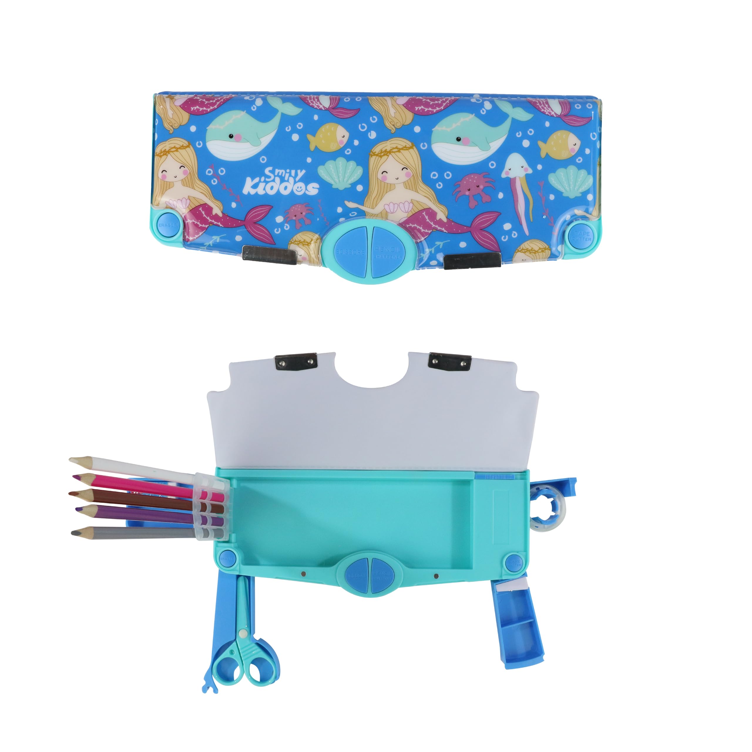 See full amazon price history chart for Smily Kiddos Multi Functional Pop Out Pencil Box for Kids Stationery for Children | 24.5 x 4 x 10cm | - Mermaid Theme - Blue Smily Kiddos Multi Functional Pop Out Pencil Box for Kids Stationery for Children | 24.5 x 4 x 10cm | - Mermaid Theme - Blue (B0CVB4991D) Amazon Price History, Amazon Price Tracker