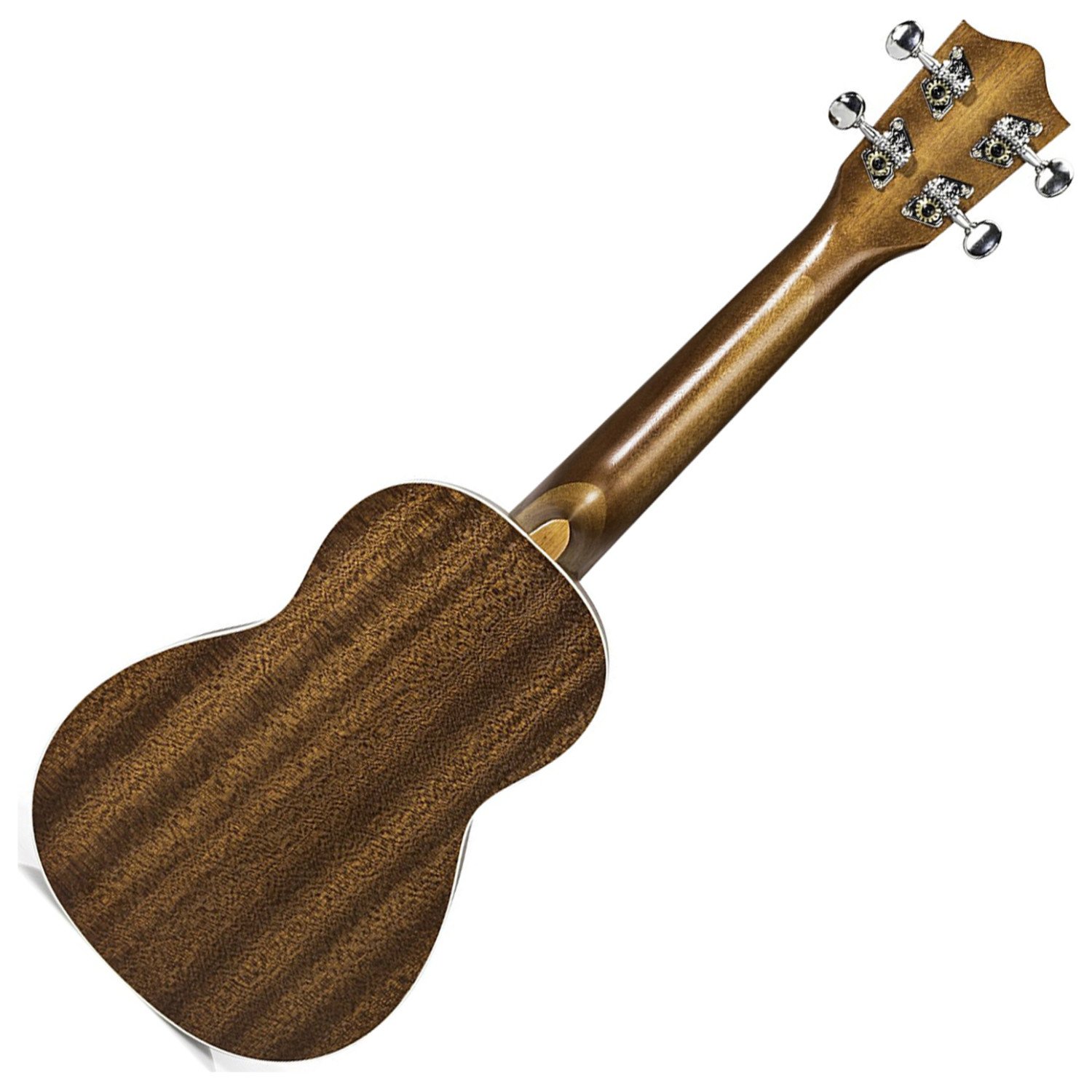 Lanikai MA-S Mahagoni Sopran Ukulele mit Tasche, Tuch und Stimmgerät