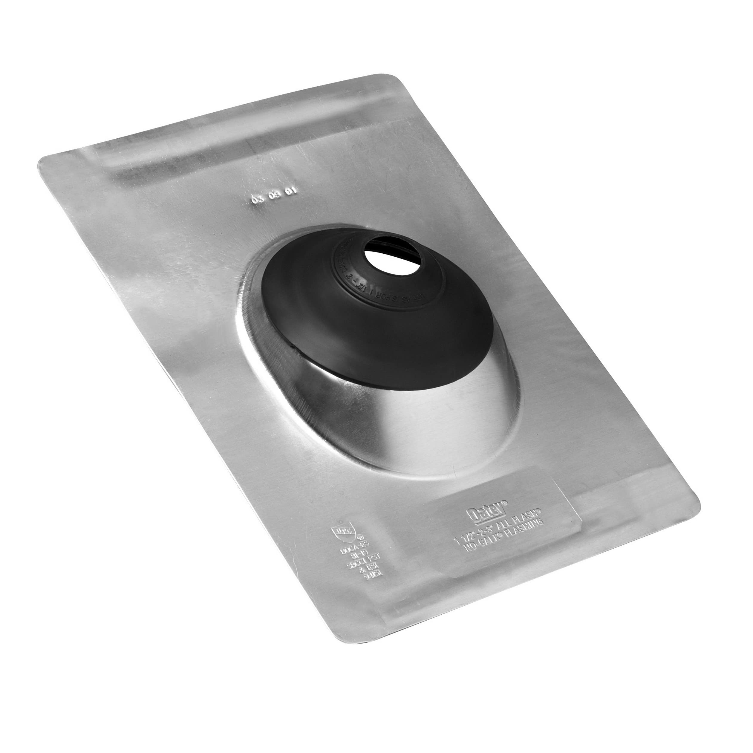 Galvanized Base Roof Flashing, 1.5 3-In. 11871