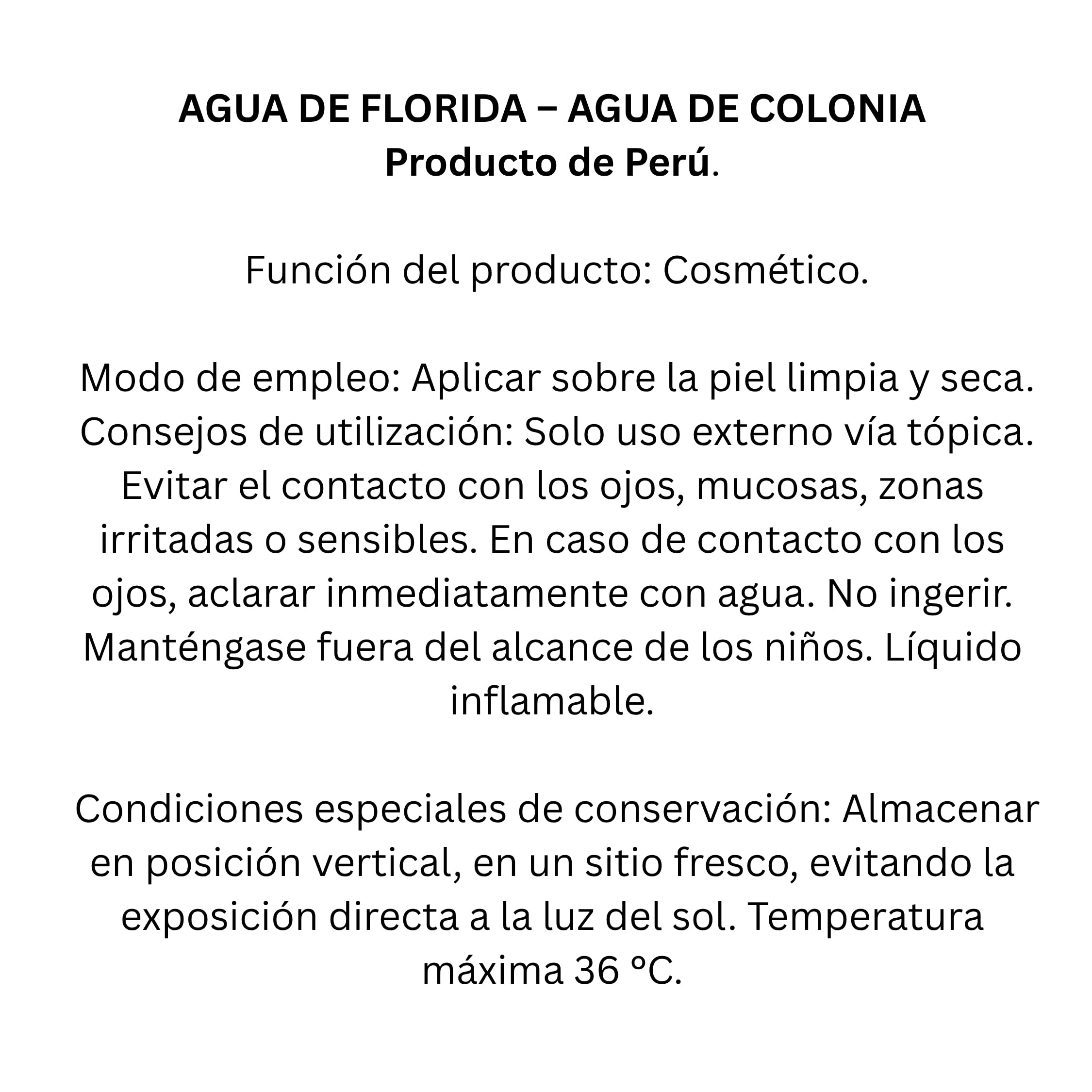 Agua de Florida 270 ml - Agua de Colonia - Murray & Lanman - Echo