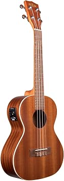 KALA KA-TE Satin Mahogany Tenor Ukulele with EQ & Bag (UB-T)