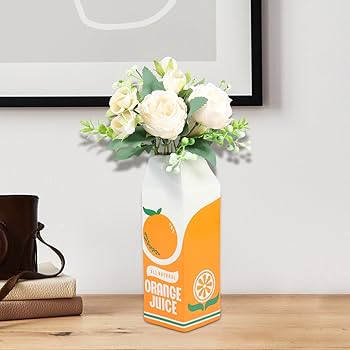 コスタボタ オレンジ 花瓶 元箱 コスタボタ オレンジ 花瓶 元箱