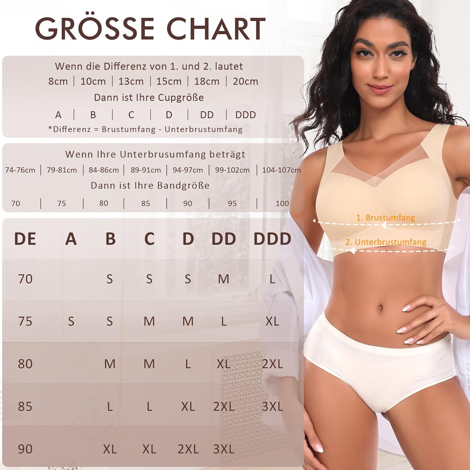 Die besten nahtlosen und klebe BHs für jeden Anlass 8 Nahtloser T-Shirt-Bralette Variante B