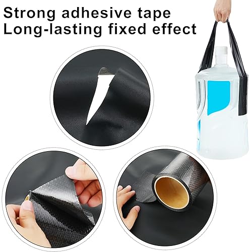 Miniatura 11 de Frienda Cinta para debajo del vientre, material corrugado impermeable flexible para reparar el vientre, parche adhesivo grueso, sellado para móvil