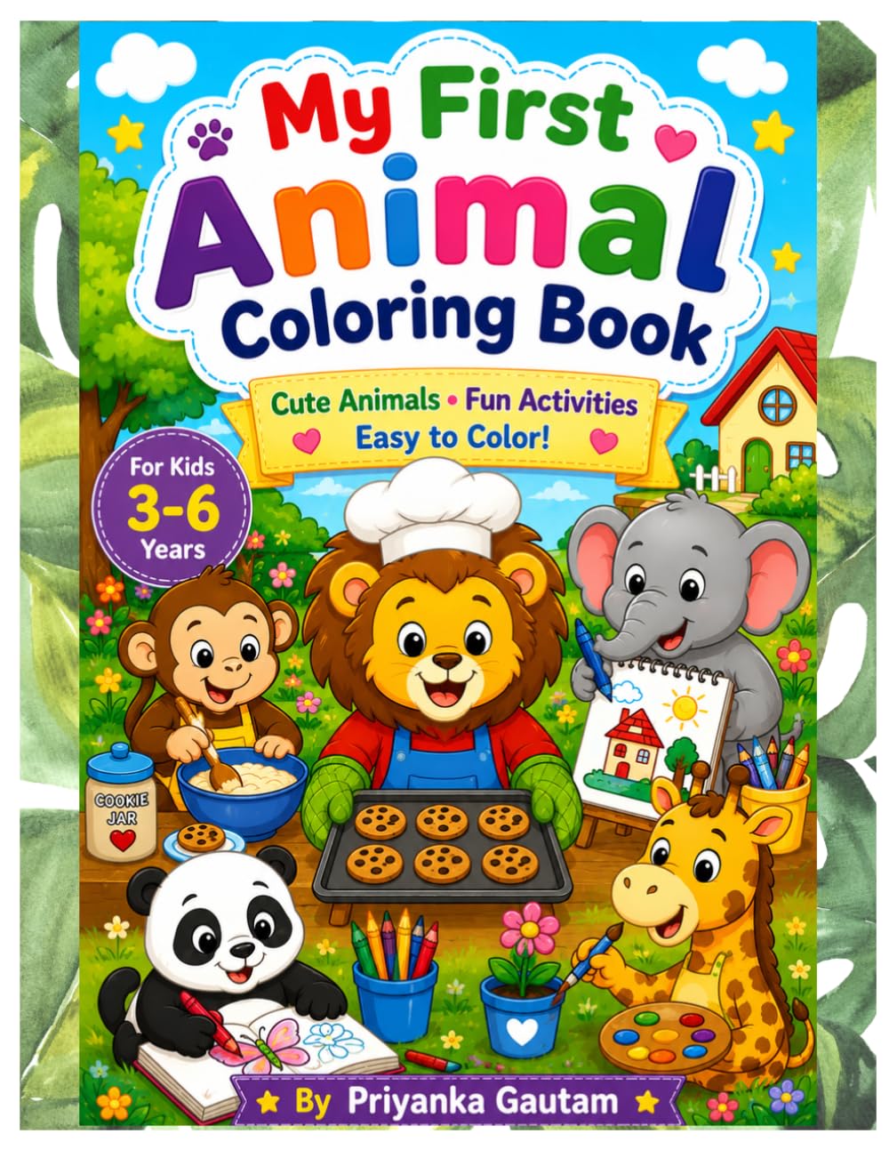 My First Animal Coloring Book