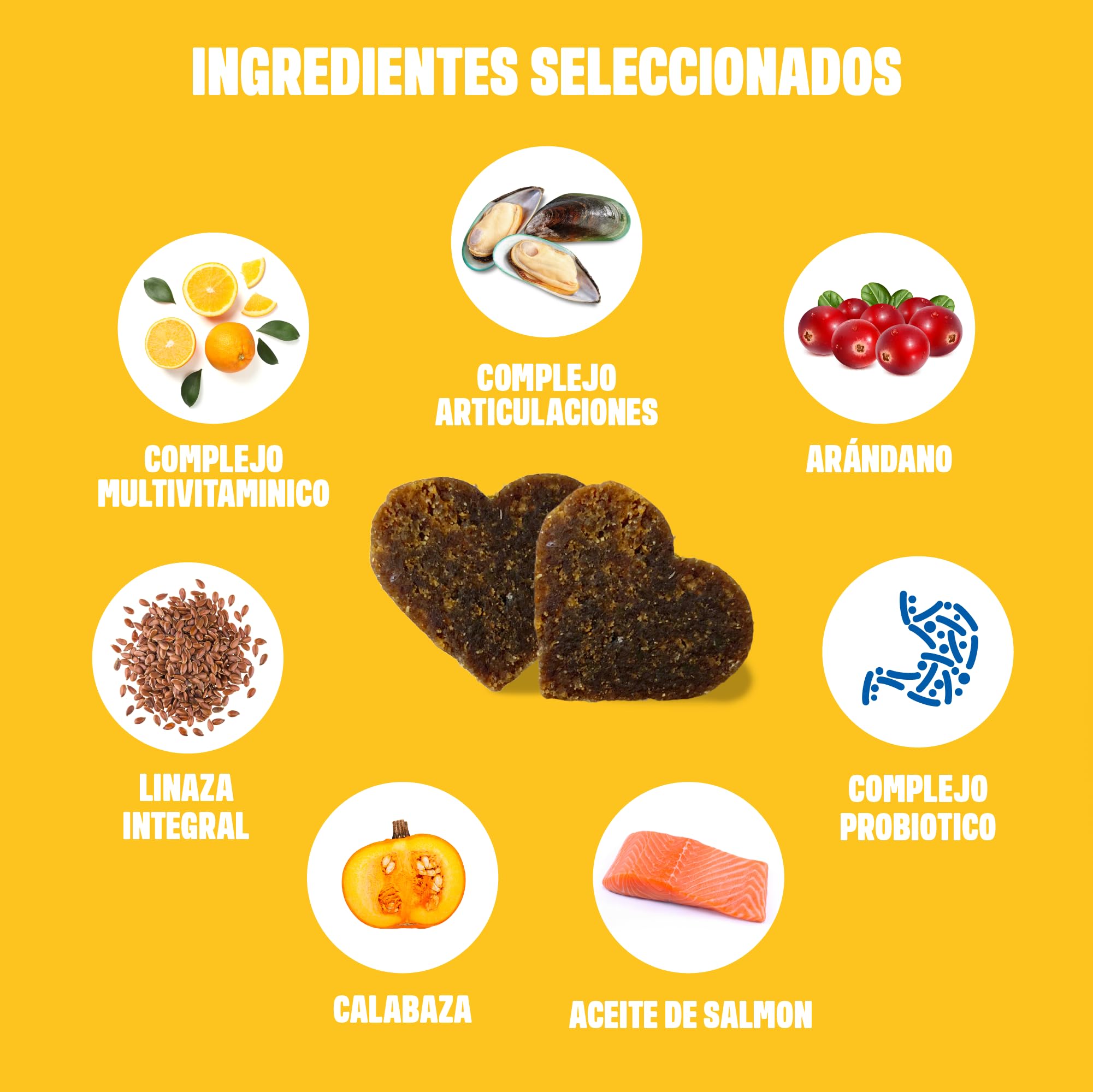 ivvi Multivitaminas - Complemento Alimenticio para Perros como Golosinas - Cuidado Completo para una Vida Feliz del Perro - 60 Golosinas de Pollo (270g)