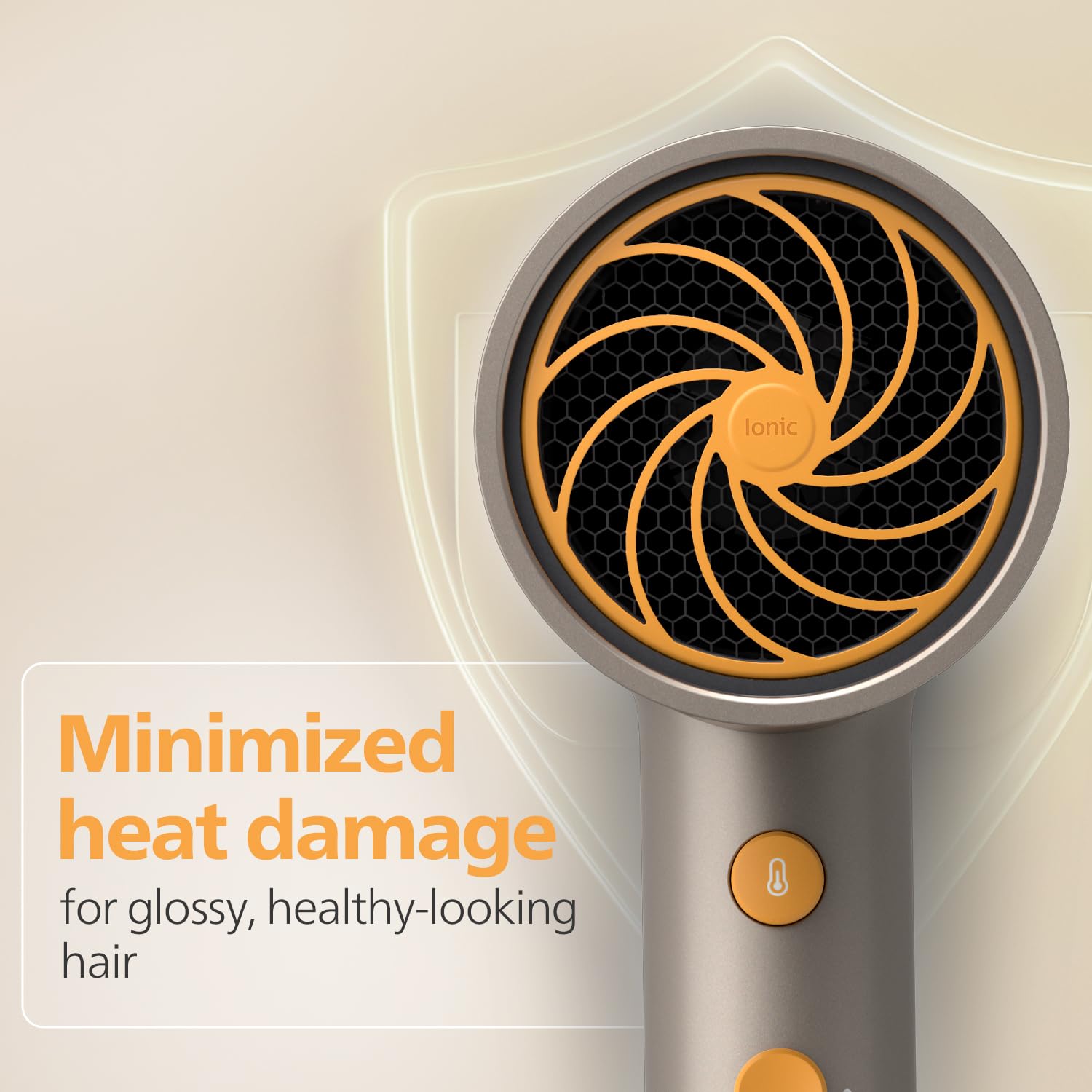 Philips India's No.1 Hair Styling Brand - Glass like Shine Hair Dryer | 1600W | 4 Heat x Speed Modes | 30M Negative ions | Travel-Friendly | For Indian Hair | Gifts for Men | BHD321 1