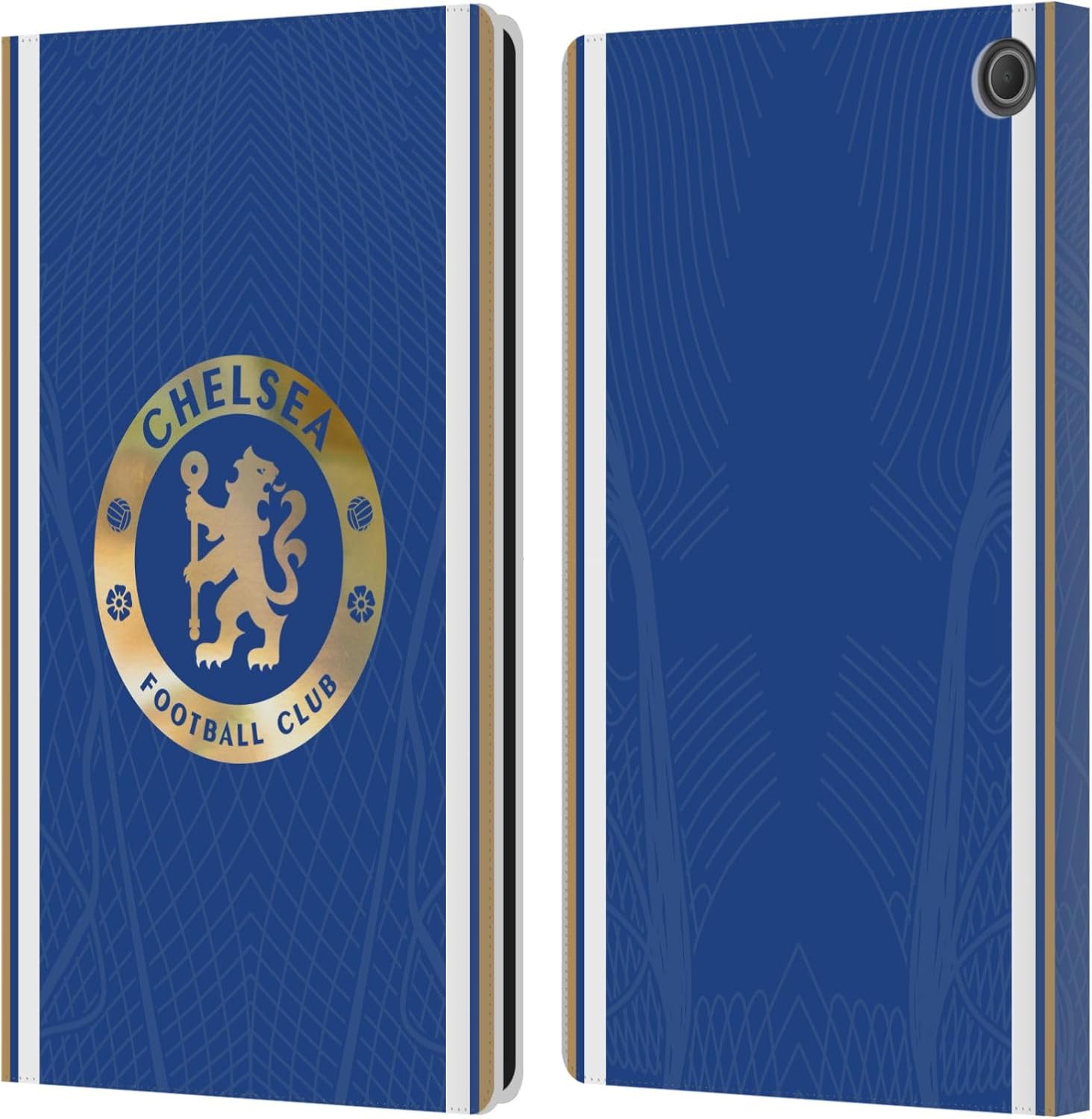 Head Case Designs Officially Licensed Chelsea Football Club Home 2023/24 Kit Leather Flip Case Compatible with Amazon Kindle 11th Gen (2024)