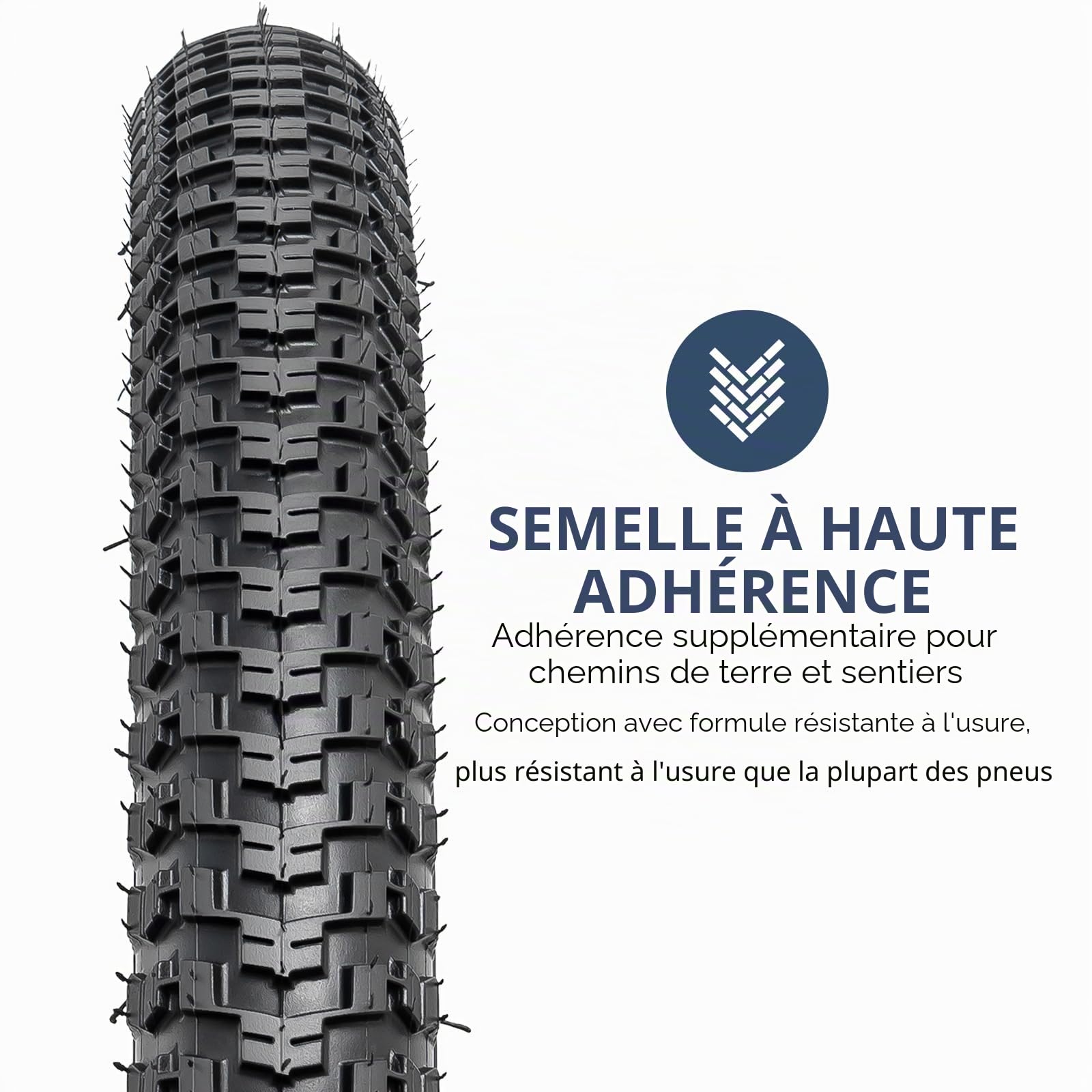 YUNSCM 2-PCS 20 Pouces Vélo pneus 20x2.125/57-406 and 20 Pouces Vélo Chambre à air Schrader Valve Compatible with 20x2.0 20x2.125 20x2.15 Vélo Bike pneus and Chambre à air (Y-1208)