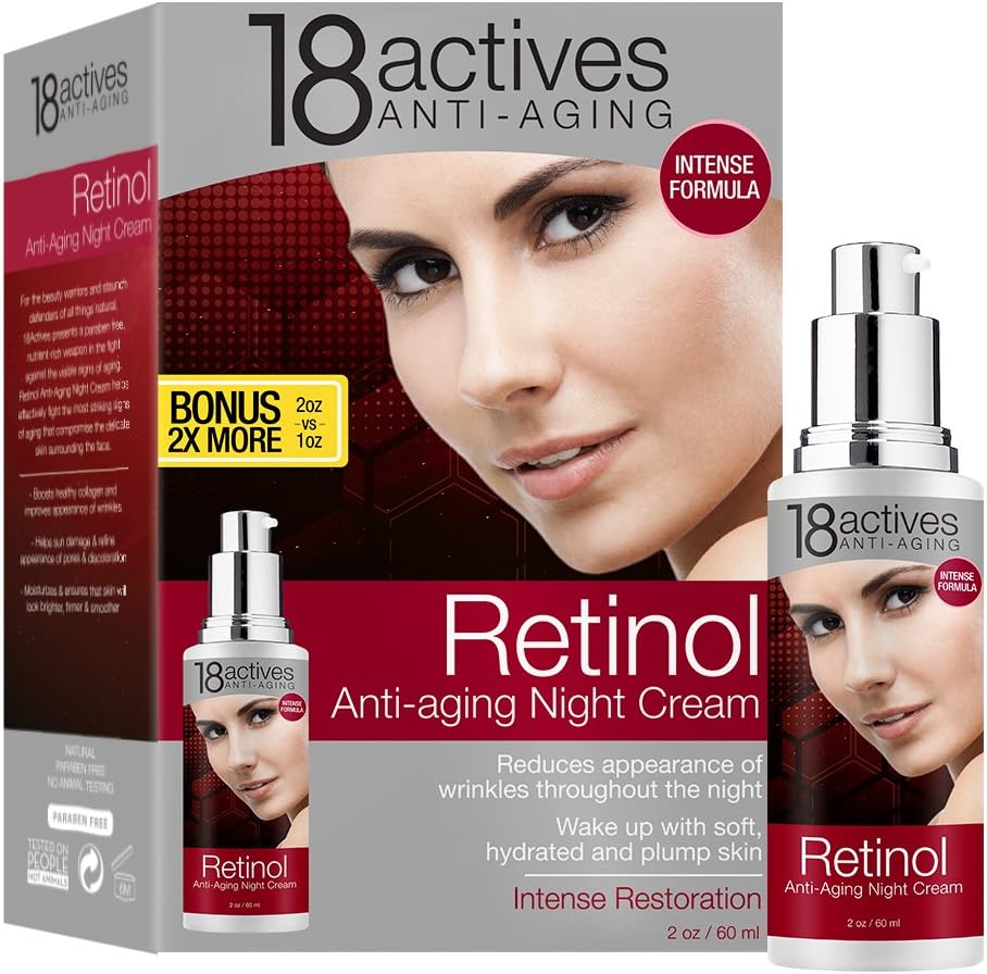 18Actives Retinol Anti-Aging Night Cream
