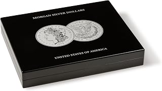 LIGHTHOUSE - VOLTERRA Coin Display Case for 20 Morgan Dollars in GRIPS38 Capsules